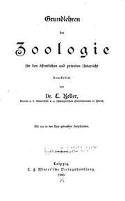 Cover of: Zoology