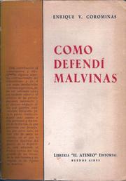 Cover of: Como defendí Malvinas.