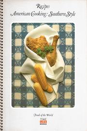 Cover of: Recipes, American Cooking: Southern style