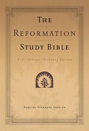 Cover of: Reformation Study Bible-ESV (Black)