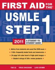 Cover of: First Aid for the USMLE Step 1 2011 (First Aid USMLE)
