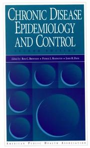 Cover of: Chronic disease epidemiology and control