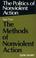 Cover of: The Methods of Nonviolent Action