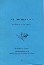 André Marvell. by Jean-Pierre Mouchon