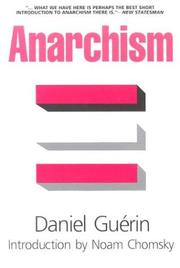 Cover of: Anarchism by Daniel Guérin