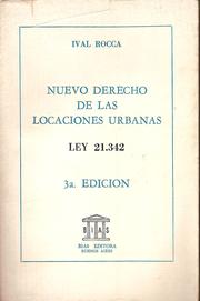 Cover of: NUEVO DERECHO DE LAS LOCACIONES URBANAS