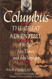 Cover of: Columbus, the great adventure: his life, his times, and his voyages