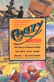 Cover of: Crazy Water by Gene Fowler