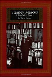 Cover of: Stanley Marcus: a life with books