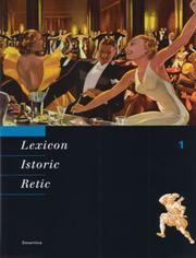 Cover of: Lexicon Istoric Retic - Tom 1 (A-L)