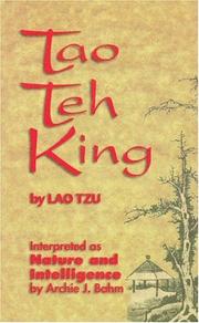 Cover of: Tao teh king by Laozi