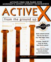 Cover of: ActiveX from the ground up