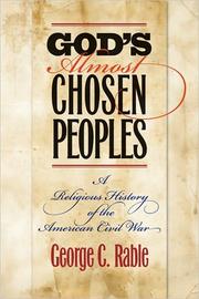 Cover of: God's Almost Chosen Peoples: a religious history of the Civil War