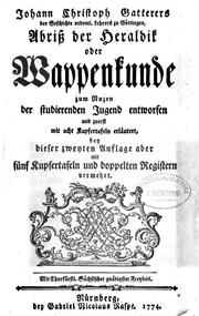 Handbuch der neuesten Genealogie und Heraldik by Johann Christoph Gatterer