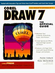 Cover of: CorelDRAW 7 by Foster D. Coburn