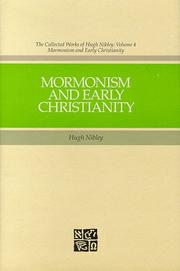 Cover of: Mormonism and early Christianity