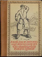 Cover of: Der abentheüerliche Simplicissimus by Johann Jakob Christoffel von Grimmelshausen