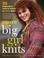 Cover of: More big girl knits