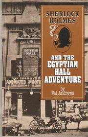 Cover of: Sherlock Holmes and the Egyptian Hall Adventure. by Val Andrews
