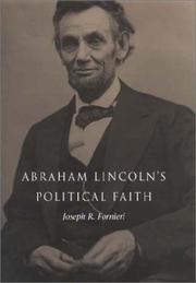Cover of: Abraham Lincoln's political faith