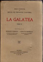 Cover of: La Galatea by 