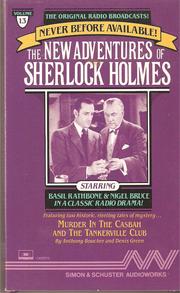 Cover of: The New Adventures of Sherlock Holmes - Volume 13 by Anthony Boucher