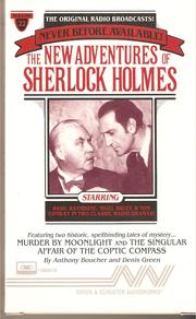 Cover of: The New Adventures of Sherlock Holmes - Volume 22: Murder by Moonlight & The Singular Affair of the Coptic Compass
