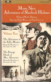 Cover of: More New Adventures of Sherlock Holmes - Volume 2: The Adventure of Sally Martin & The Strange Death of Mrs. Abernetty