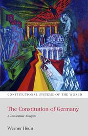Cover of: The Constitution of Germany: A contextual analysis