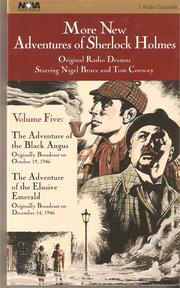Cover of: More New Adventures of Sherlock Holmes - Volume 5: The Adventure of the Black Angus & The Adventure of the Elusive Emerald