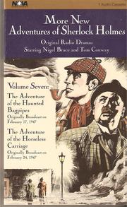 Cover of: More New Adventures of Sherlock Holmes - Volume 7: The Adventure of the Haunted Bagpipes & The Adventure of the Horseless Carriage