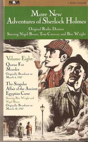 Cover of: More New Adventures of Sherlock Holmes - Volume 8 by Anthony Boucher, Green