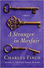 Cover of: A stranger in Mayfair by Charles Finch