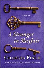 Cover of: A stranger in Mayfair