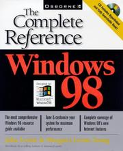 Cover of: Windows 98: The Complete Reference