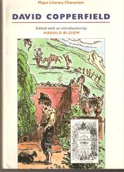 Cover of: David Copperfield by Edited and with an Introduction by Harold Bloom.