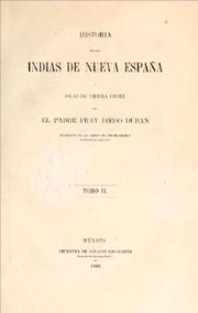 Cover of: Historia de las Indias de Nueva-España y islas de Tierra Firme by 