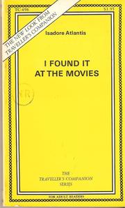 Cover of: I Found it at the Movies | 