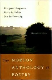 Cover of: The Norton Anthology of Poetry