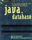 Cover of: Java database development