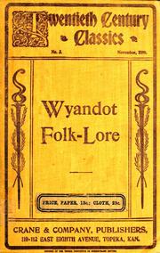 Cover of: Wyandot Folk-lore.