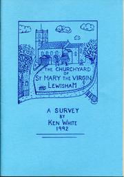 The churchyard of St. Mary the Virgin, Lewisham by Ken White (1923-2012)