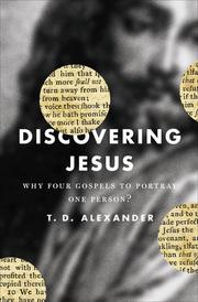 Cover of: Discovering Jesus by T. Desmond Alexander