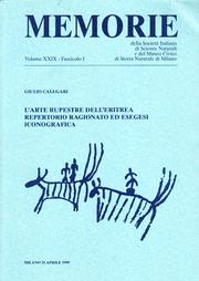 L' arte rupestre dell'Eritrea by Giulio Calegari