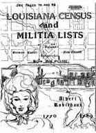 Cover of: Louisiana census and militia lists, 1770-1789. by Albert J. Robichaux