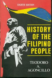 History of the Filipino people chapter 1 by Teodoro A. Agoncillo