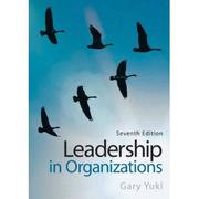 Cover of: Leadership in Organizations by Gary A. Yukl