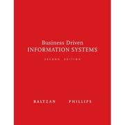 Cover of: Business Driven Information Systems | Paige Baltzan
