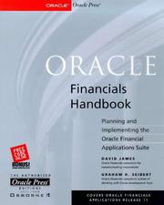 Cover of: Oracle Financials handbook by James, David