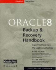 Cover of: Oracle8 backup & recovery handbook